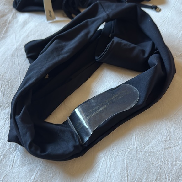 maaji Black Bikini with Palm Tree Embellishments - Picture 4 of 4